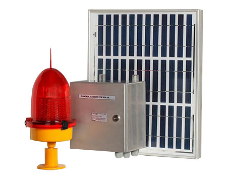 Solar Aviation Obstruction Lights